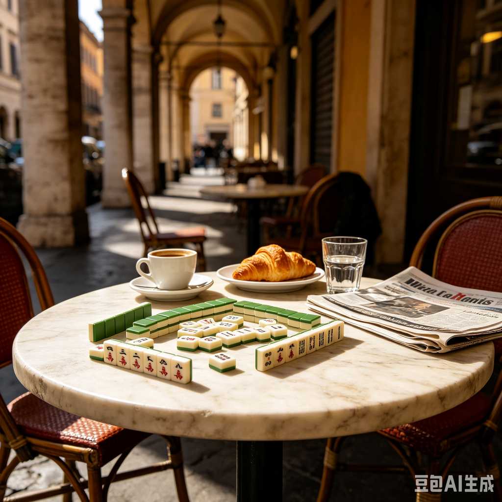 small mahjong mat portable