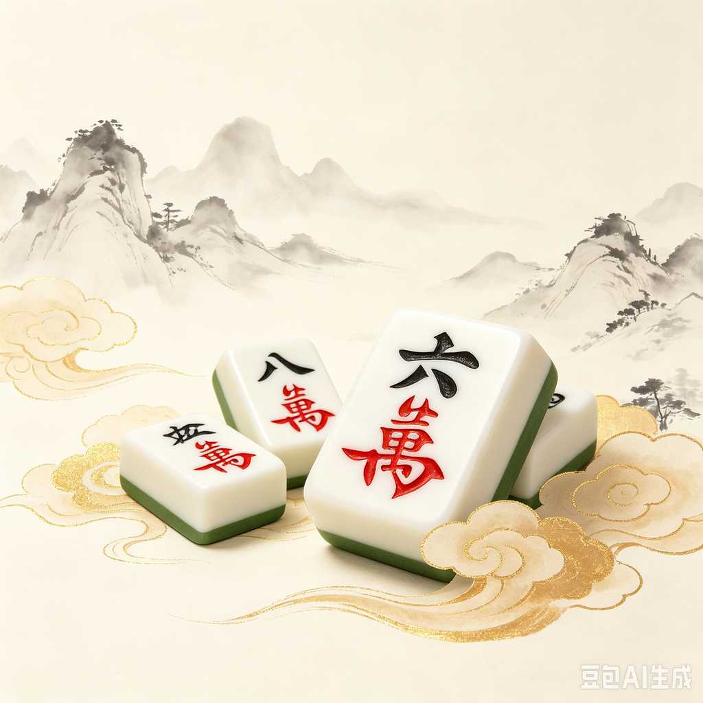 special color mahjong set gift