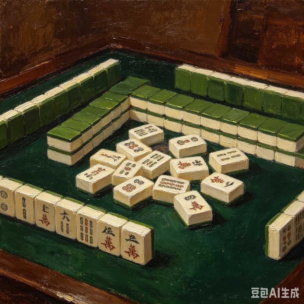 ivory look mahjong set